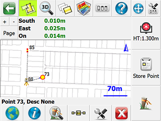 point cloud generated in 3dsurvey photogrammetry software