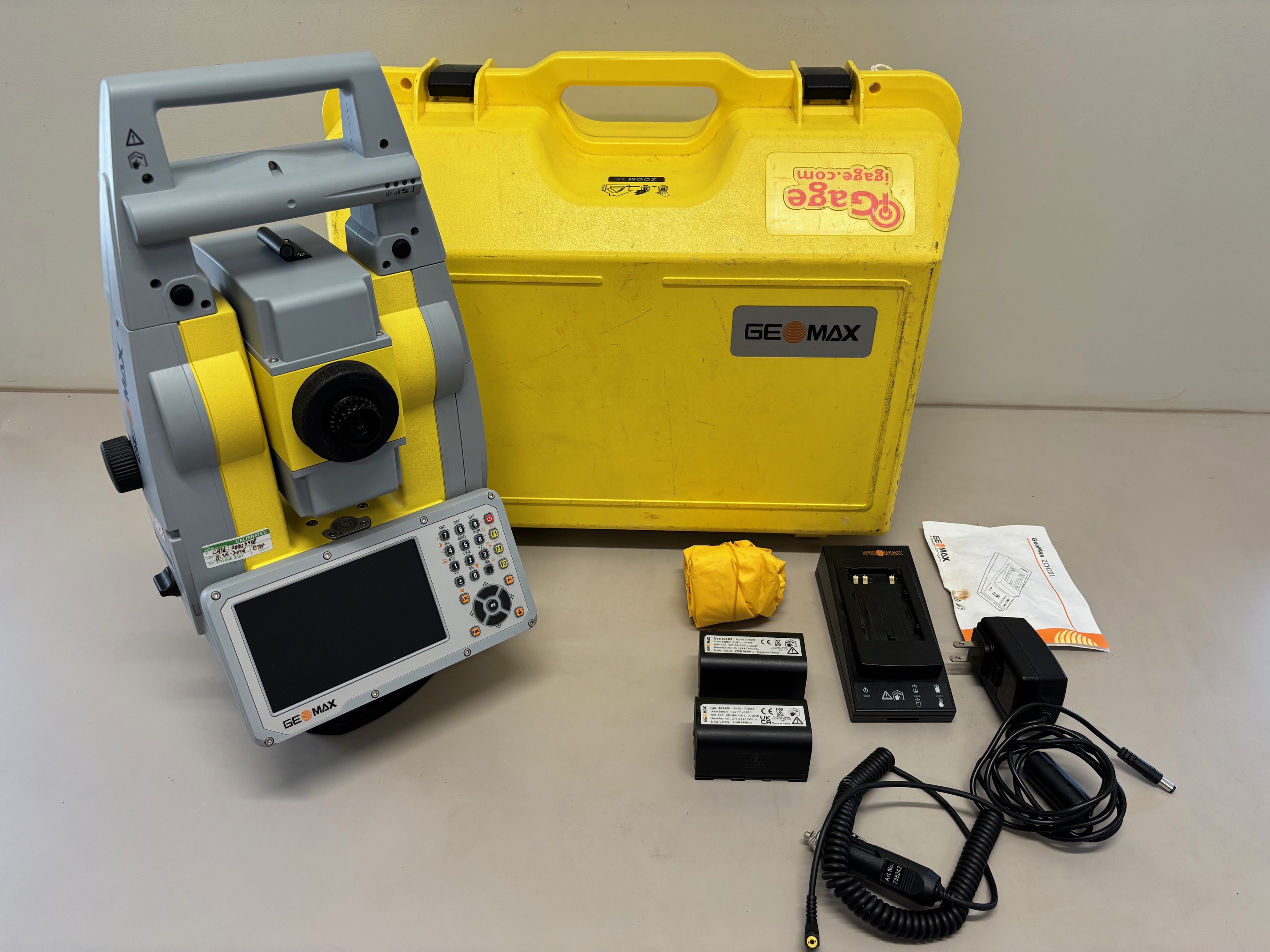 geomax zoom95 robotic total station